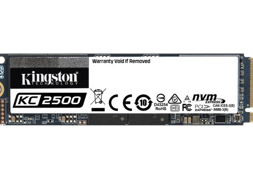 كينغستون تُطلق الجيل الجديد من أقراص تخزين الحالة الصلبة KC2500 NVMe PCIe