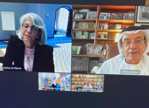 زكي نسيبة يبحث مع مديرة متحف دريزدن القومي سبل دعم الحوار والعلاقات الثقافية بين الامارات وألمانيا