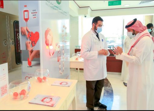“التخصصي” يشهد تفاعلًا واسعًا من المتبرعين ضمن الحملة الوطنية للتبرع بالدم