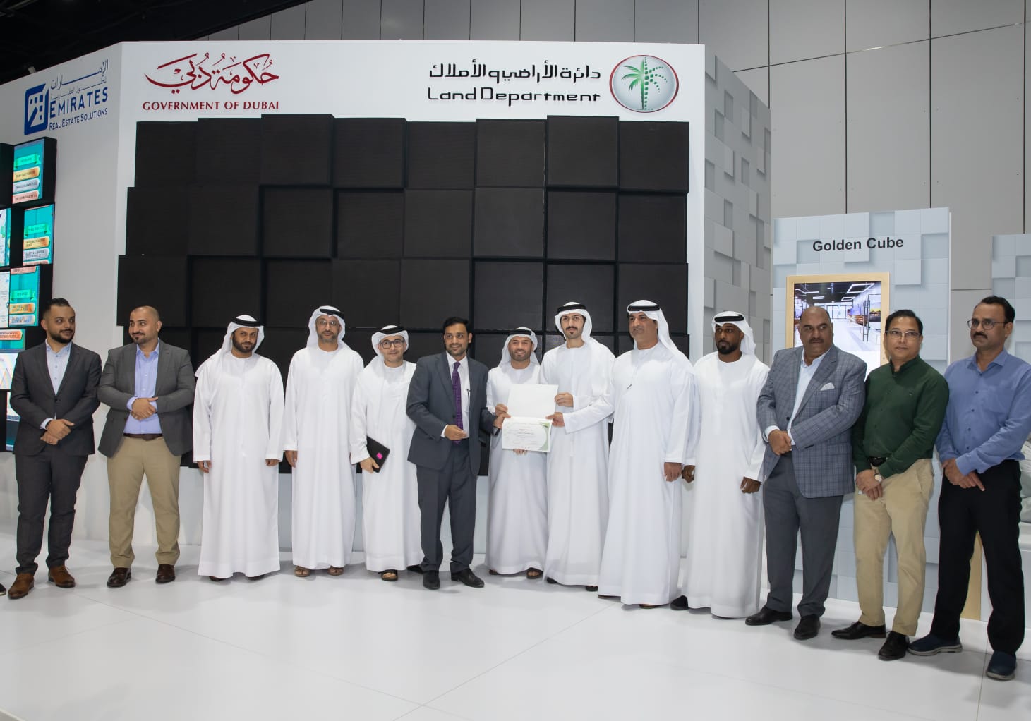 بن غاطي للتطوير" تحصد جائزة "أسرع مطور عقاري" في دبي من دائرة الأراضي